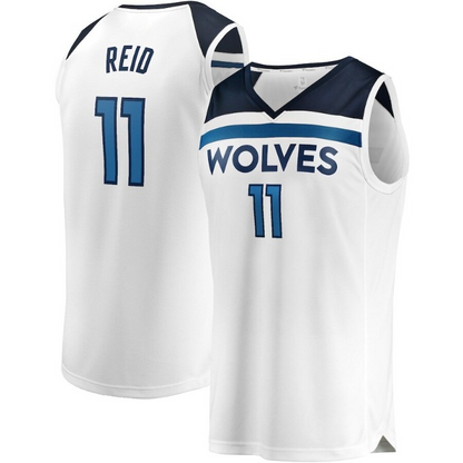 Men's Minnesota Timberwolves Naz Reid White Jersey