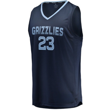 Men's Memphis Grizzlies Derrick Rose Navy Jersey