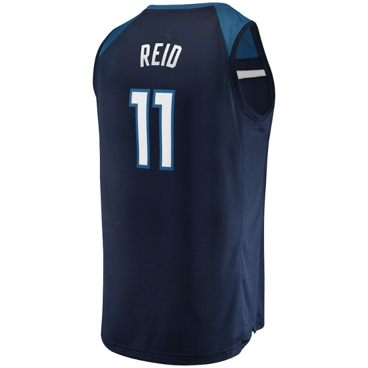 Men's Minnesota Timberwolves Naz Reid Navy Jersey