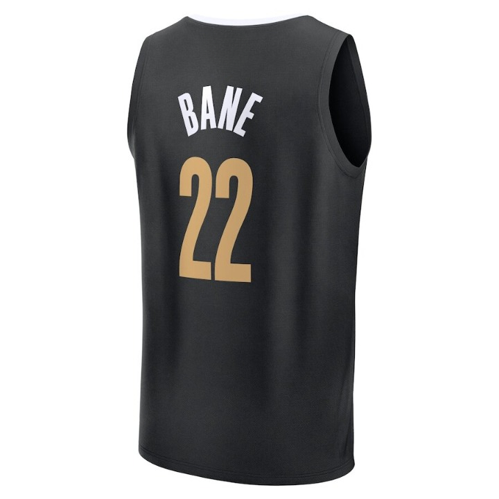 Men's Memphis Grizzlies Desmond Bane Black Jersey