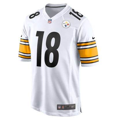 Men's Pittsburgh Steelers Diontae Johnson White Jersey