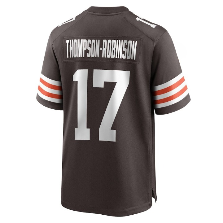 Men's Cleveland Browns Dorian Thompson-Robinson Brown Jersey