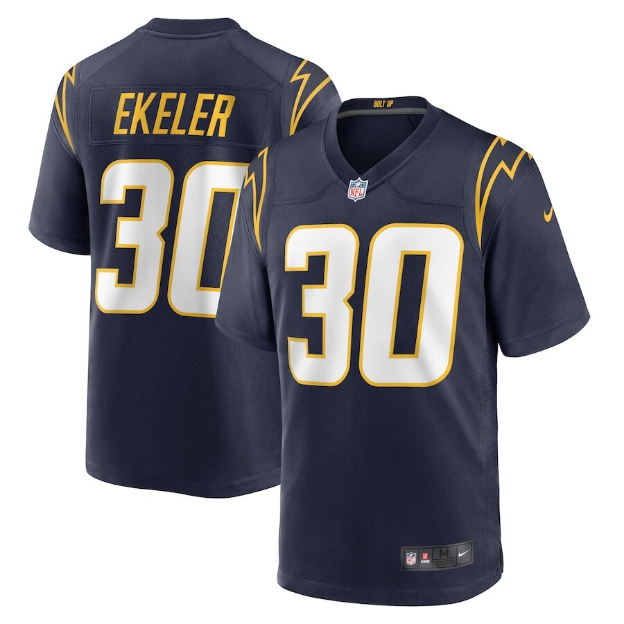 Men's Los Angeles Chargers Austin Ekeler Navy Jersey