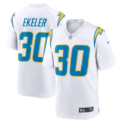 austin ekeler white jersey