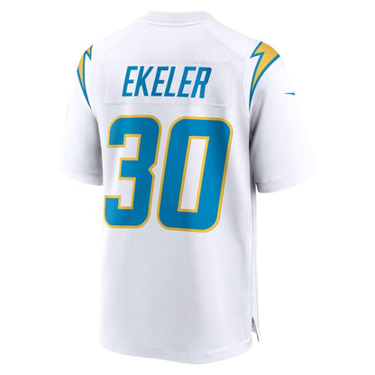 Men's Los Angeles Chargers Austin Ekeler White Jersey