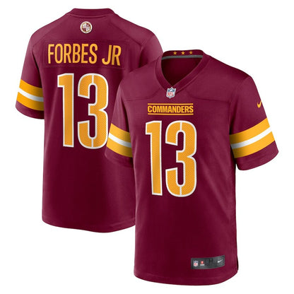 Youth Washington Commanders Emmanuel Forbes Burgundy Jersey