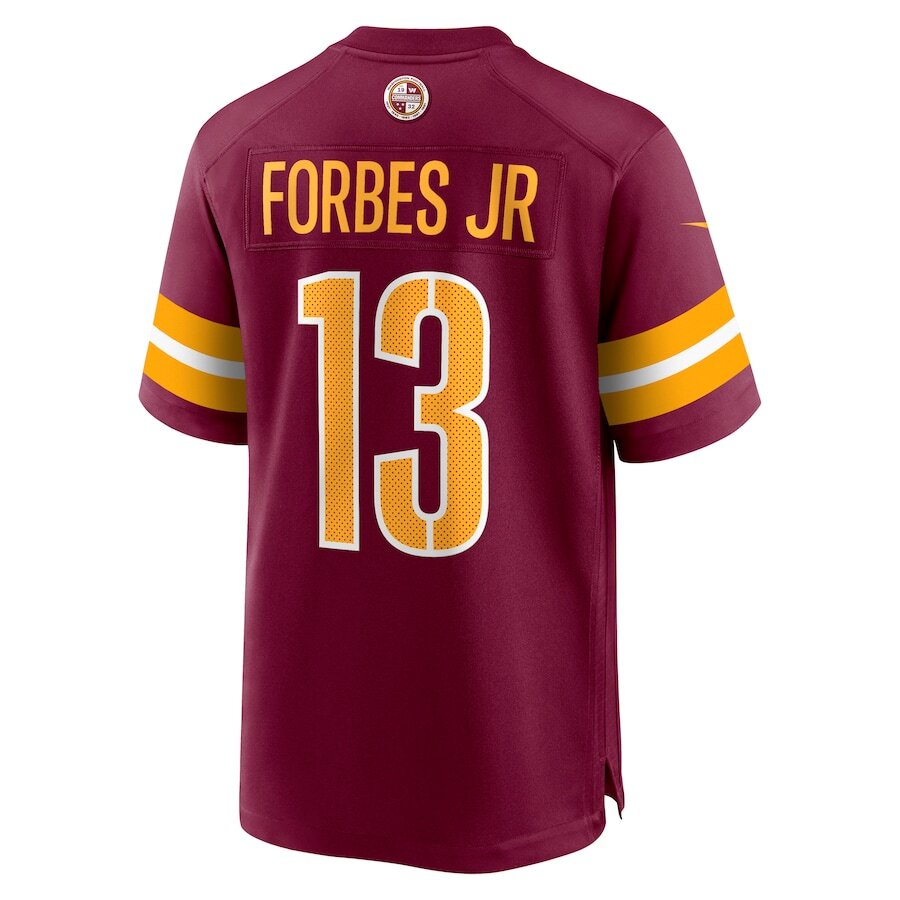 Youth Washington Commanders Emmanuel Forbes Burgundy Jersey