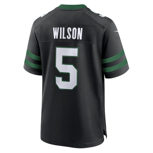 New York Jets Garrett Wilson Legacy Black Jersey