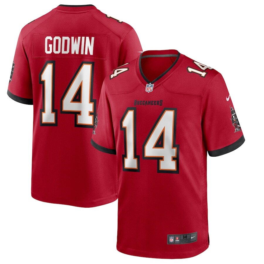 Youth Tampa Bay Buccaneers Chris Godwin Red Jersey