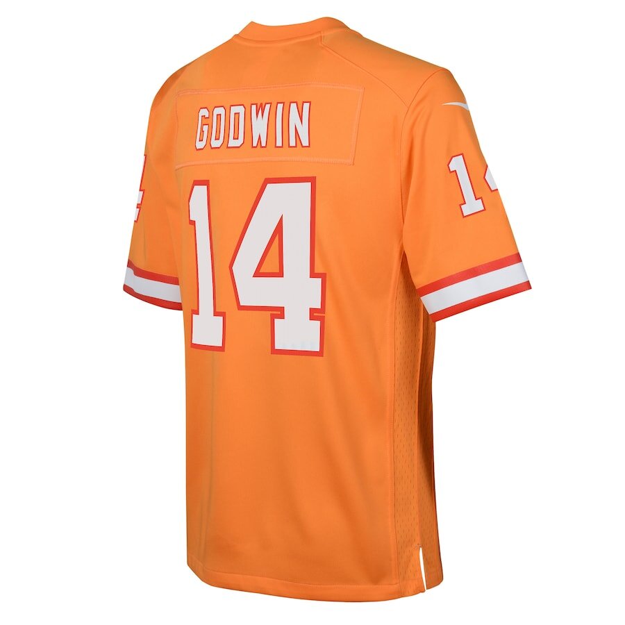 Youth Tampa Bay Buccaneers Chris Godwin Orange Jersey