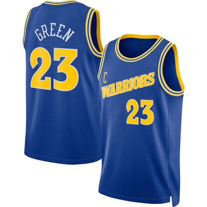 Men's Golden State Warriors Draymond Green Blue Jersey