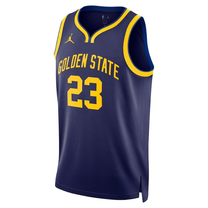 Men's Golden State Warriors Draymond Green Navy Jersey