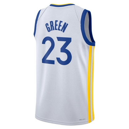 Men's Golden State Warriors Draymond Green White Jersey