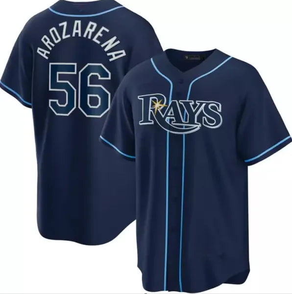 Men's Tampa Bay Rays Wander Franco Navy Jersey