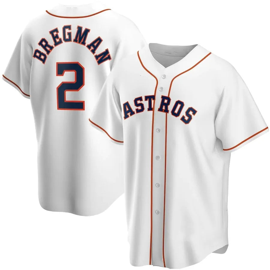 Men's Houston Astros José Altuve White Jersey