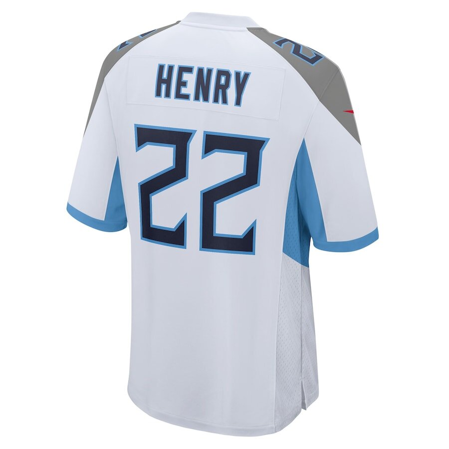 Men's Tennessee Titans Derrick Henry White Jersey