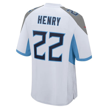 Men's Tennessee Titans Derrick Henry White Jersey