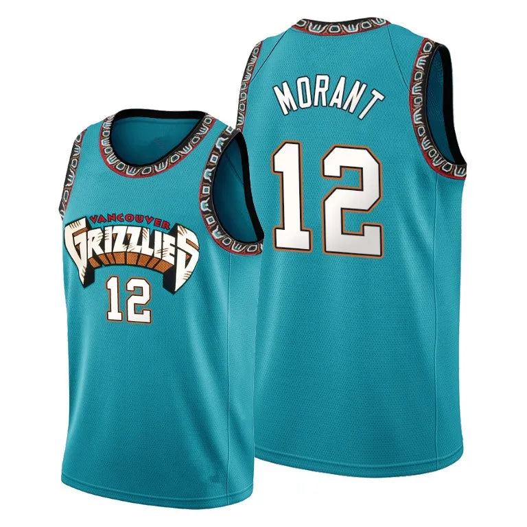 Men's Memphis Grizzlies Ja Morant Aqua Jersey