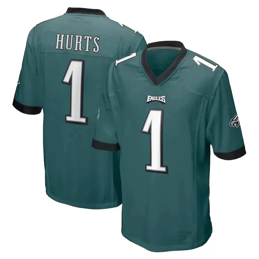 Youth Philadelphia Eagles Jalen Hurts Midnight Green Jersey