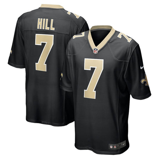 Men's New Orleans Saints Taysom Hill Black Jersey