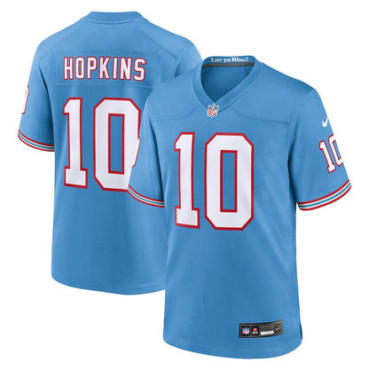 Youth Tennessee Titans DeAndre Hopkins Light Blue Jersey