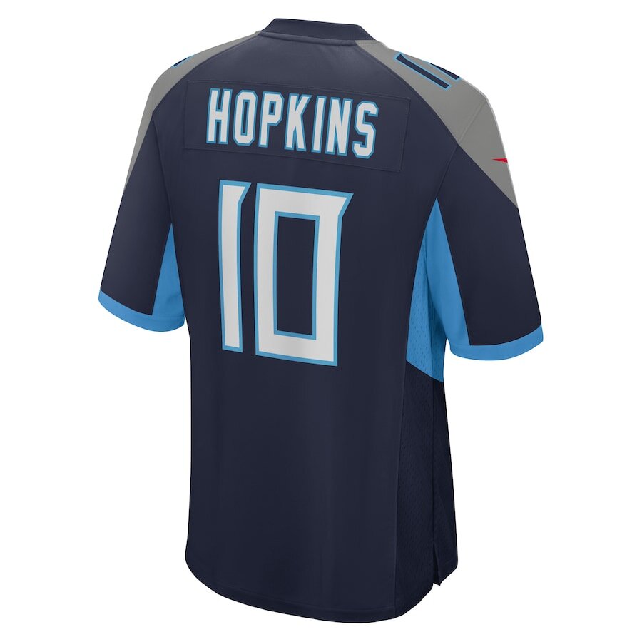 Men's Tennessee Titans DeAndre Hopkins Navy Jersey