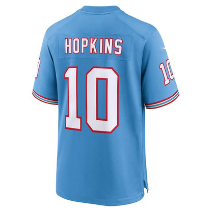 Men's Tennessee Titans DeAndre Hopkins Light Blue Jersey