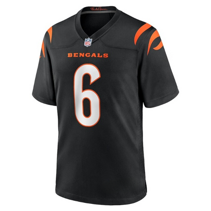 Men's Cincinnati Bengals Jake Browning Black Jersey