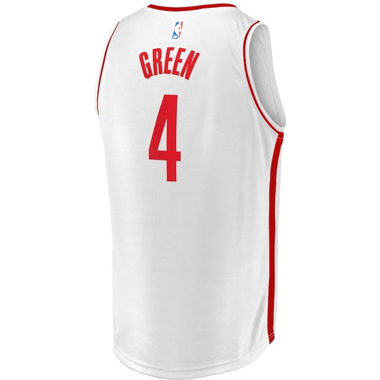 Houston Rockets Jalen Green White Jersey