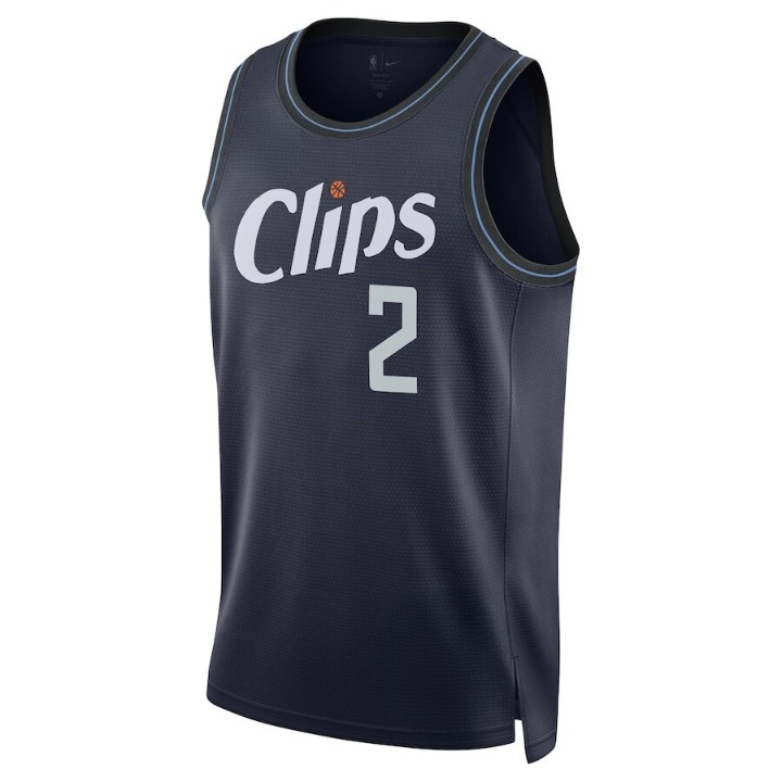 Men's LA Clippers Kawhi Leonard Navy Jersey