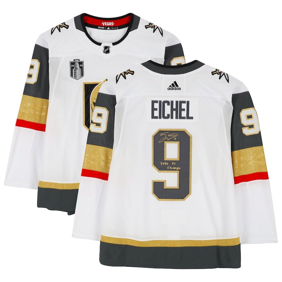 Men's Vegas Golden Knights Jack Eichel White Jersey