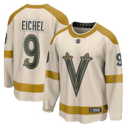 Men's Vegas Golden Knights Jack Eichel Cream Jersey