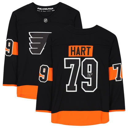 Men's Philadelphia Flyers Carter Hart Black Jersey