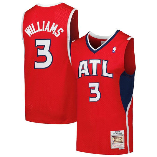 Men's Atlanta Hawks Lou Williams Red Jersey