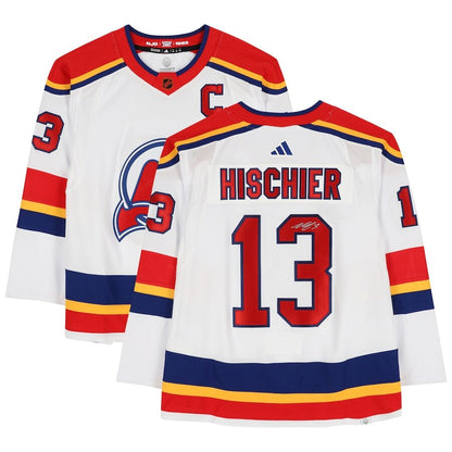 Men's New Jersey Devils Nico Hischier Reverse Retro Jersey