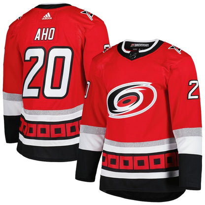 Men's Carolina Hurricanes Sebastian Aho Red Alternate Jersey