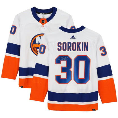 Men's New York Islanders Ilya Sorokin White Jersey