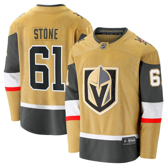 Men's Vegas Golden Knights Mark Stone Gold Alternate Jersey