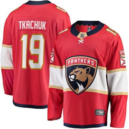 Men's Florida Panthers Matthew Tkachuk Red Jersey