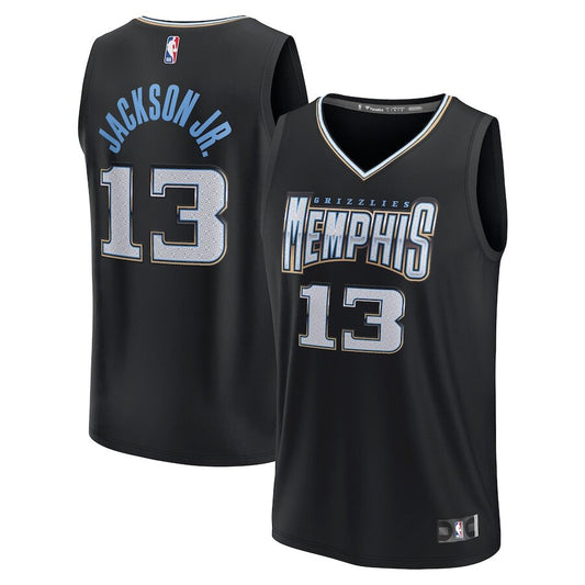 Men's Memphis Grizzlies Jaren Jackson Jr. Black Jersey