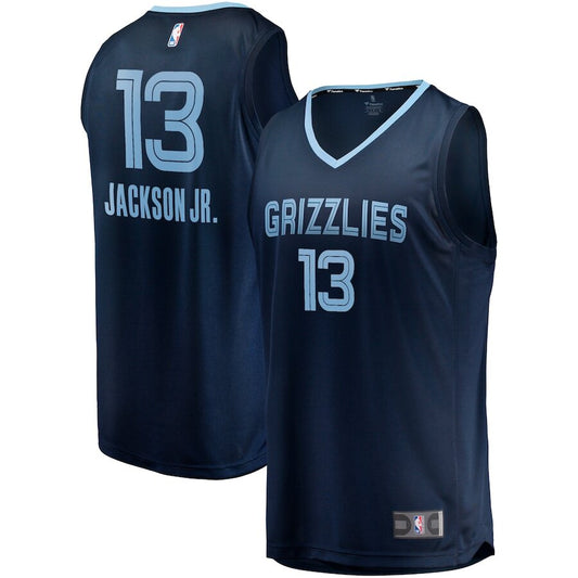 Men's Memphis Grizzlies Jaren Jackson Jr. Navy Jersey