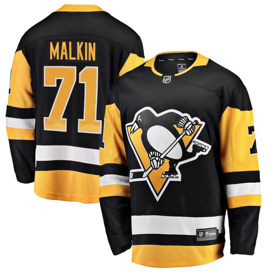 Men's Pittsburgh Penguins Evgeni Malkin Black Jersey