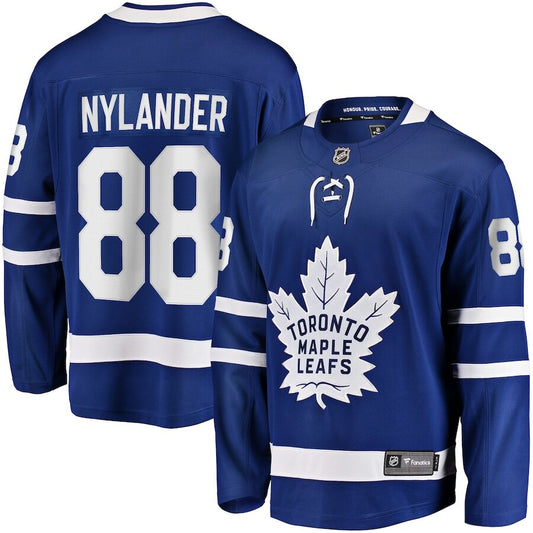 Men's Toronto Maple Leafs William Nylander Blue Jersey