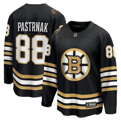 Men's Boston Bruins David Pastrnak Black Jersey