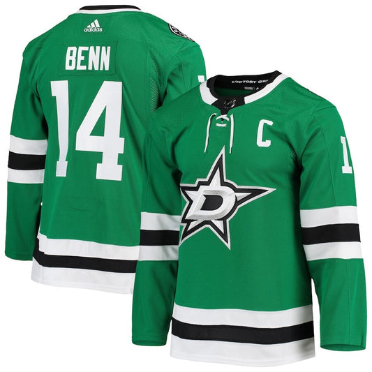 Men's Dallas Stars Jamie Benn Green Jersey