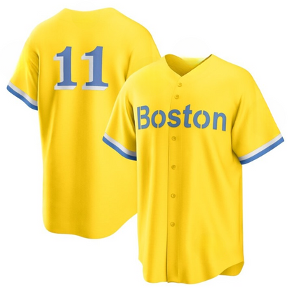 Men's Boston Red Sox Rafael Devers Gold Jersey