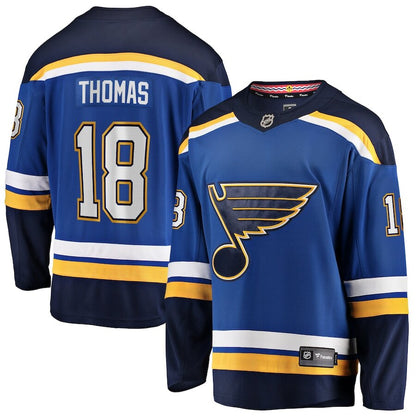 Men's St. Louis Blues Robert Thomas Blue Jersey