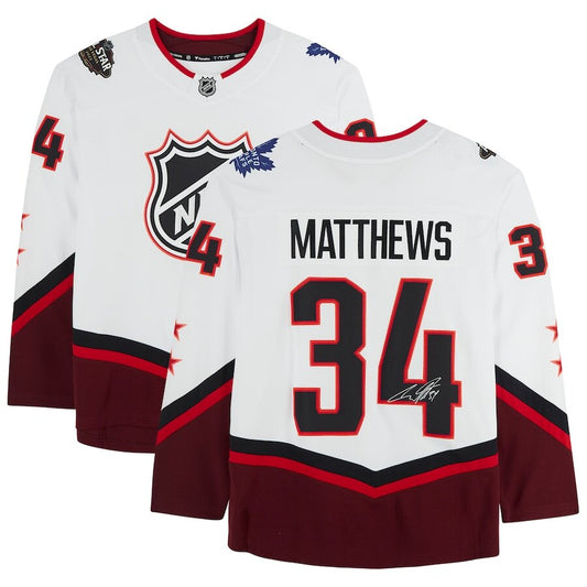 Men's Toronto Maple Leafs Auston Matthews White Alternate Jersey