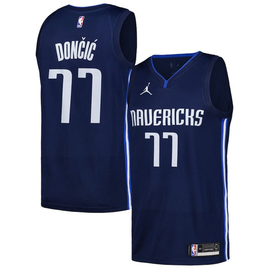 Men's Dallas Mavericks Luka Dončić Navy Jersey