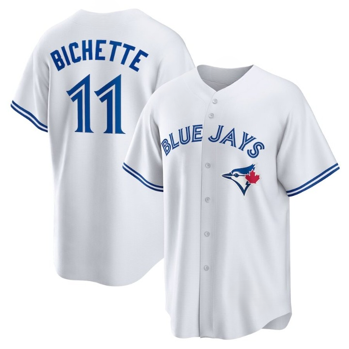 Men's Toronto Blue Jays Bo Bichette White Jersey